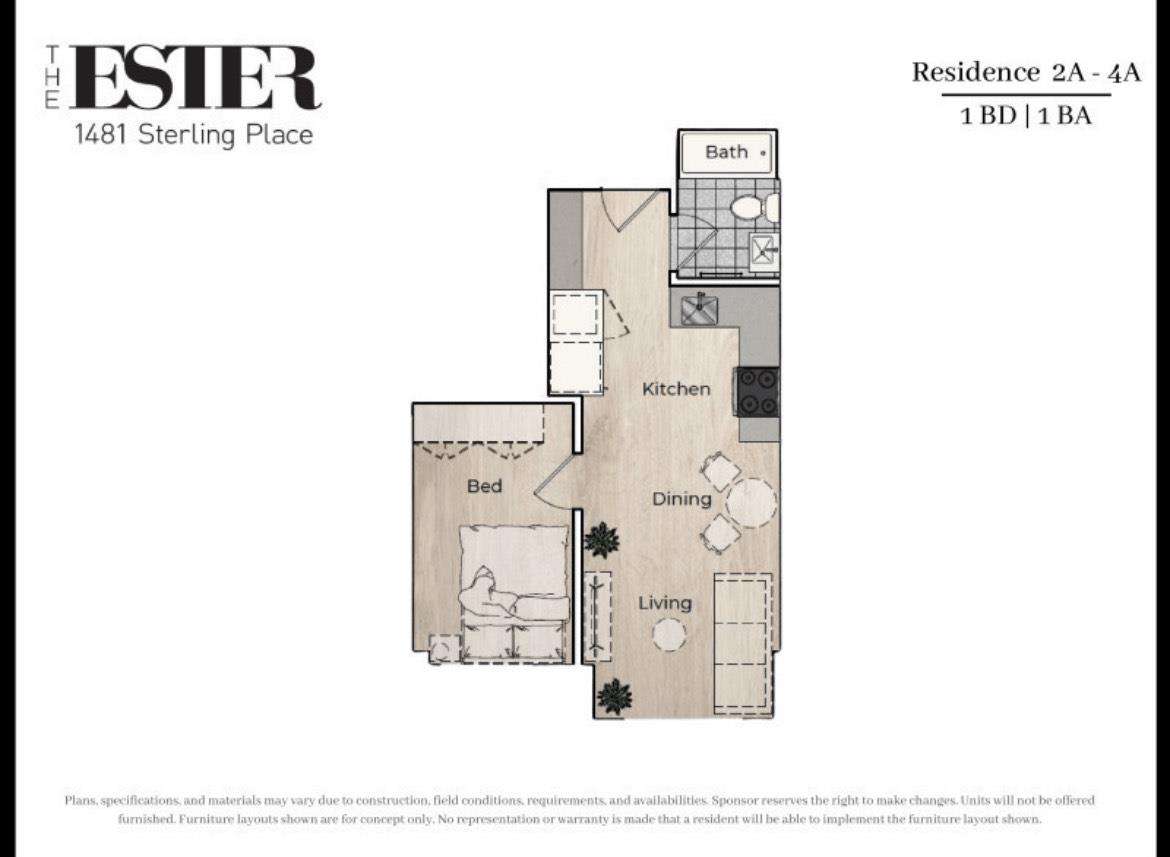1481 Sterling Place, #3-A