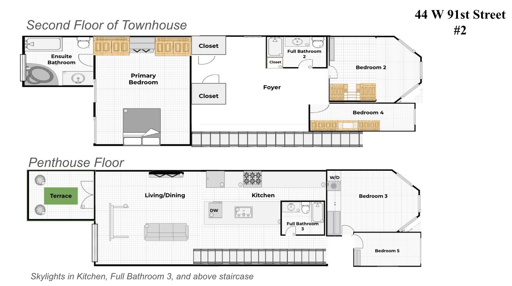 44 West 91st Street, #2