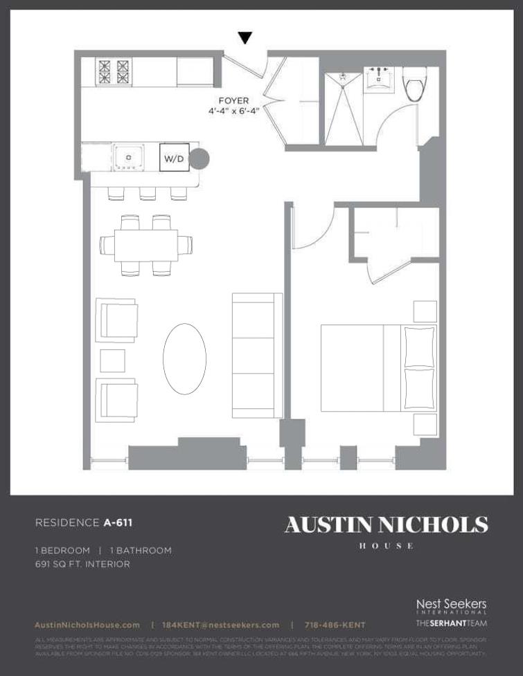 184 Kent Avenue A-611 Williamsburg Brooklyn NY 11249