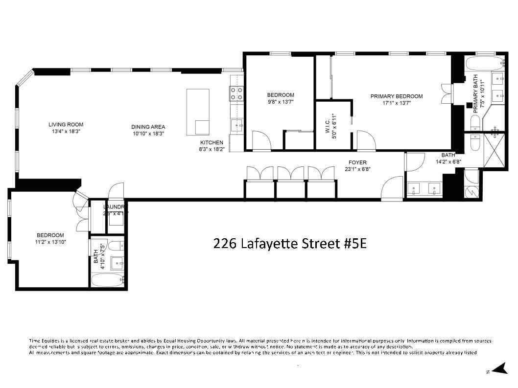 226 Lafayette Street 5-E Soho New York NY 10012