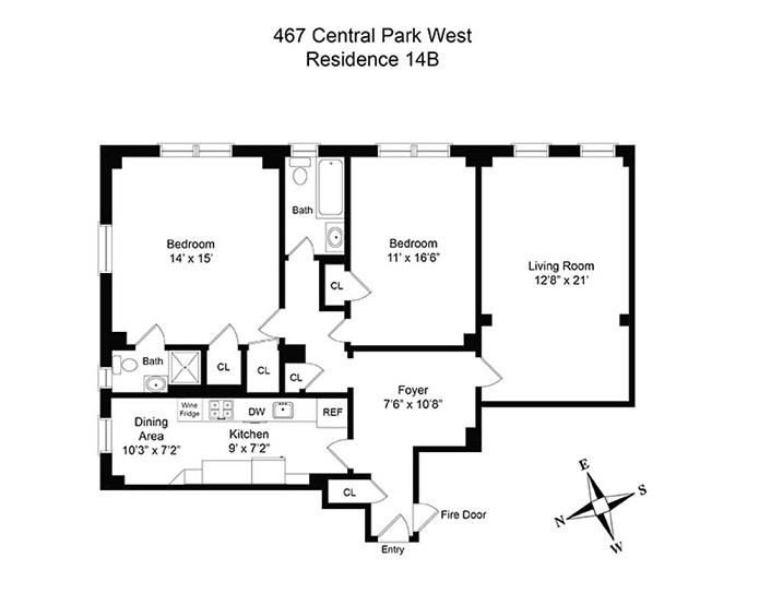 467 Central Park West Central Park West New York NY 10025