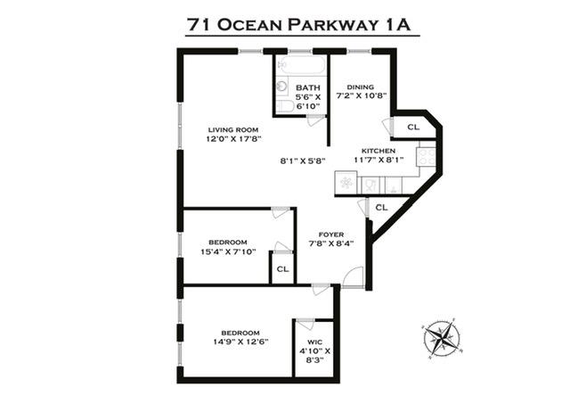 71 Ocean Parkway A-1 Windsor Terrace Brooklyn NY 11218