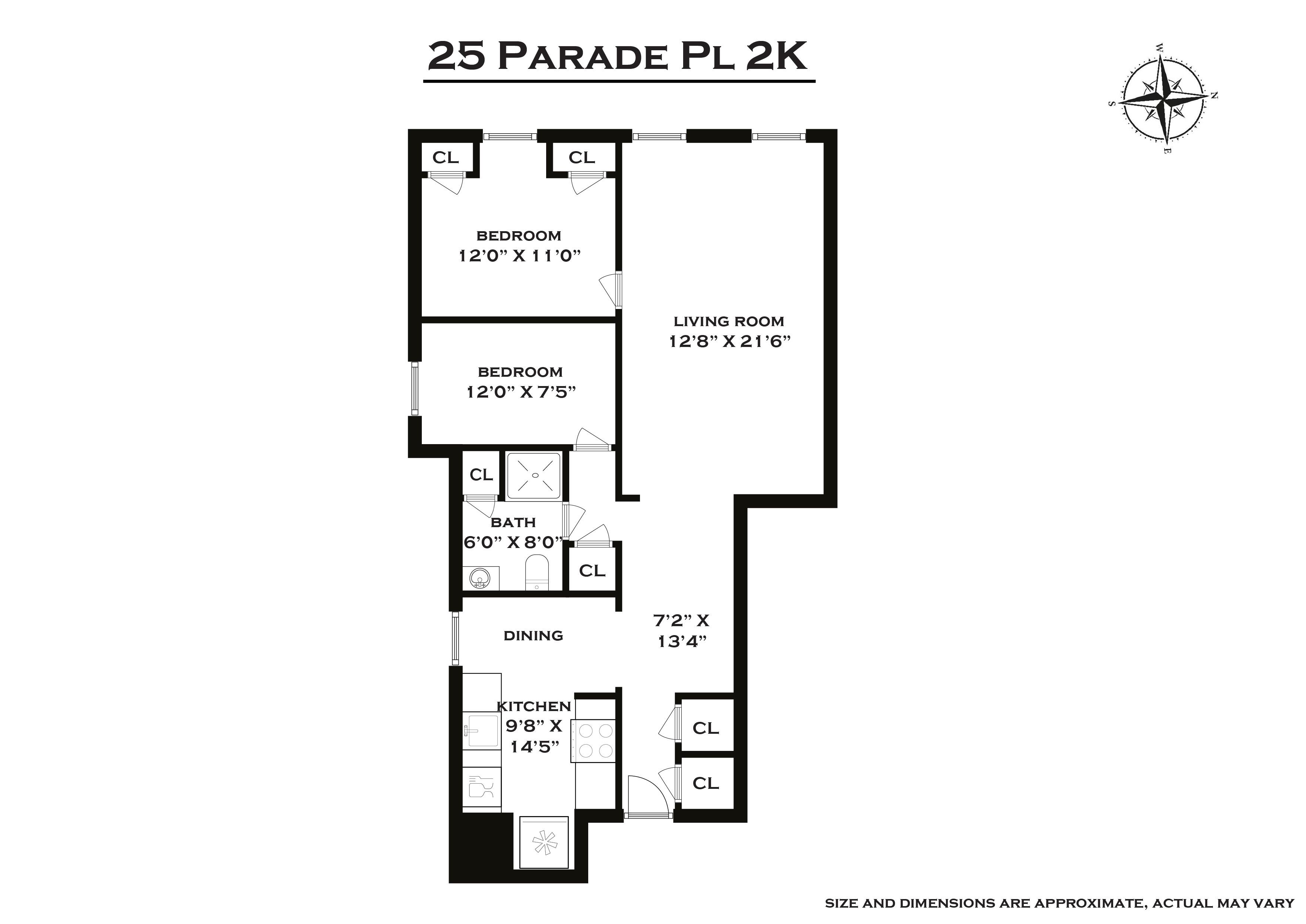 25 Parade Place 2-K Prospect Park South Brooklyn NY 11226