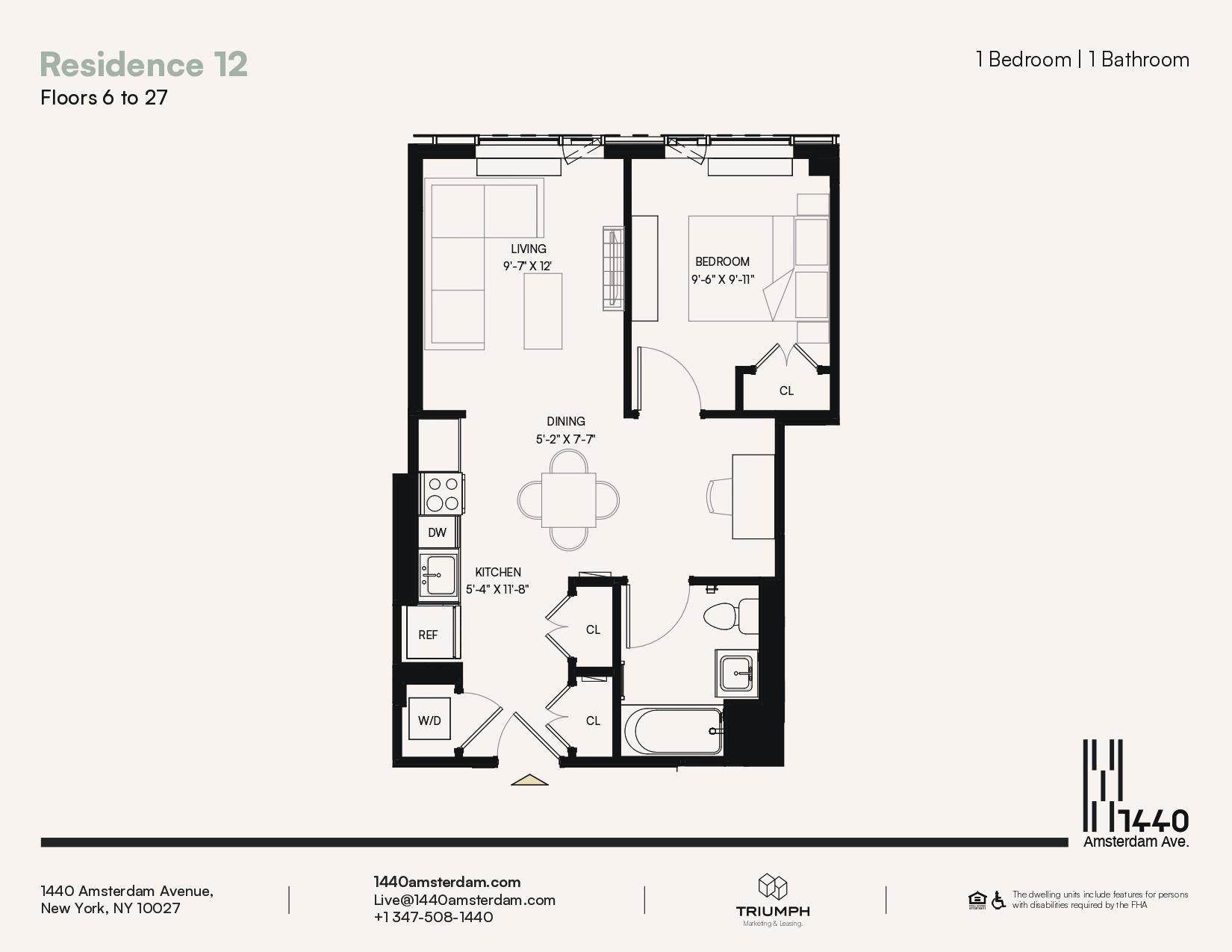 1440 Amsterdam Avenue 1712 West Harlem New York NY 10027