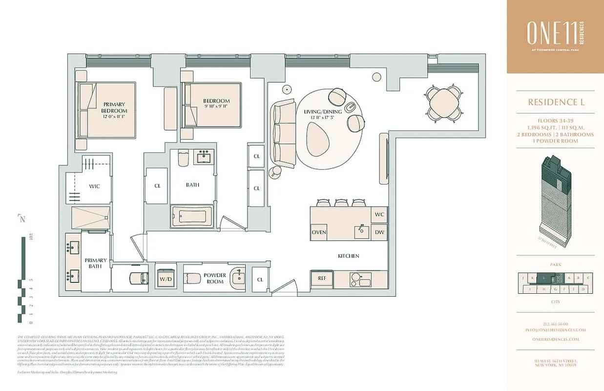 111 West 56th Street 39-L Midtown West New York NY 10019