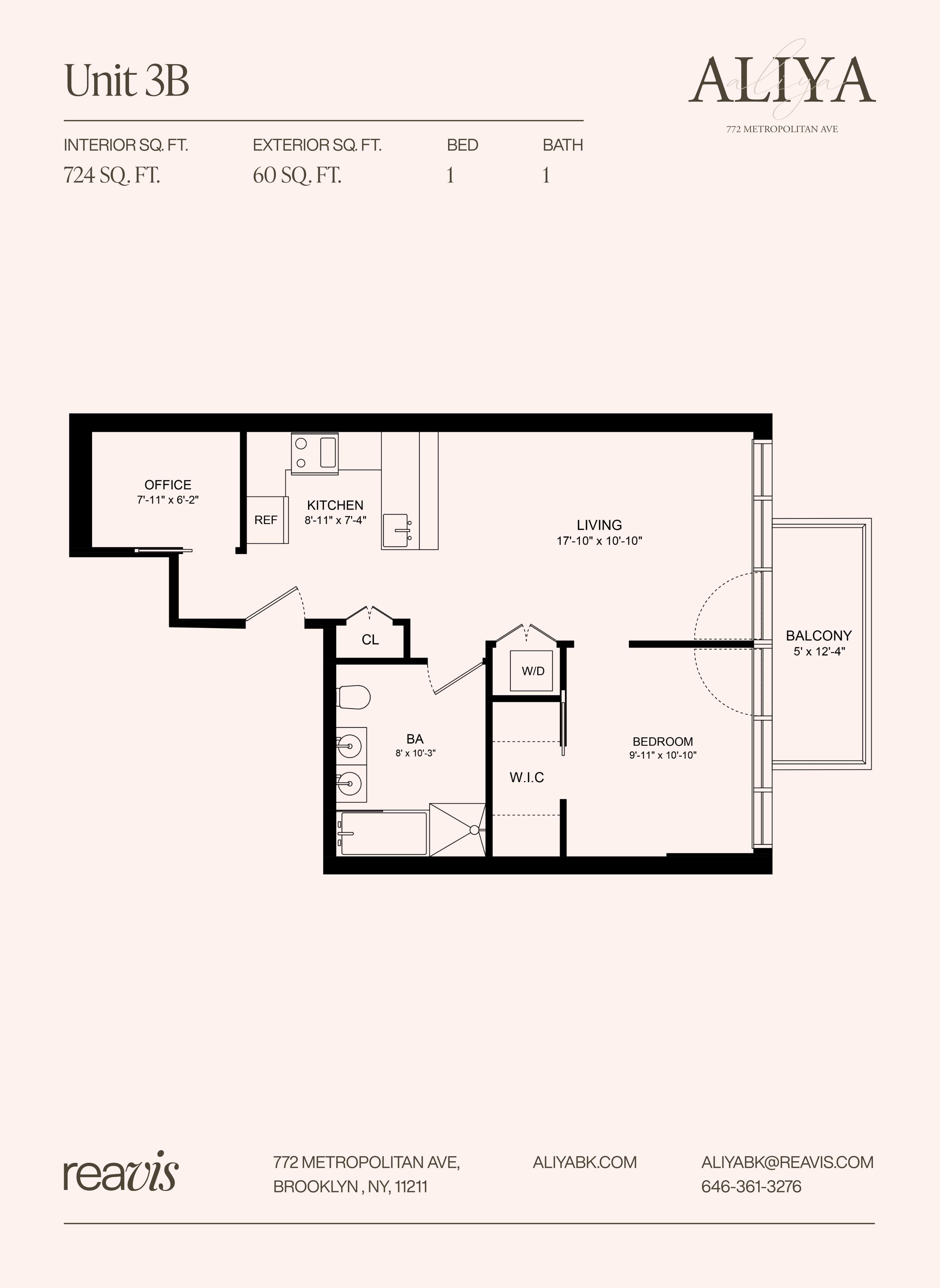 772 Metropolitan Avenue 3-B East Williamsburg Brooklyn NY 11211