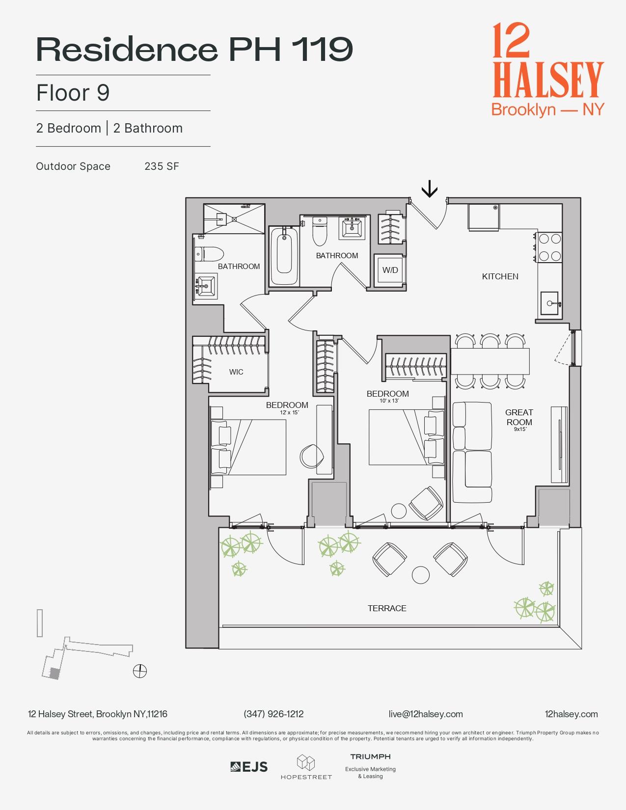 12 Halsey Street PH-119 Bedford Stuyvesant Brooklyn NY 11216