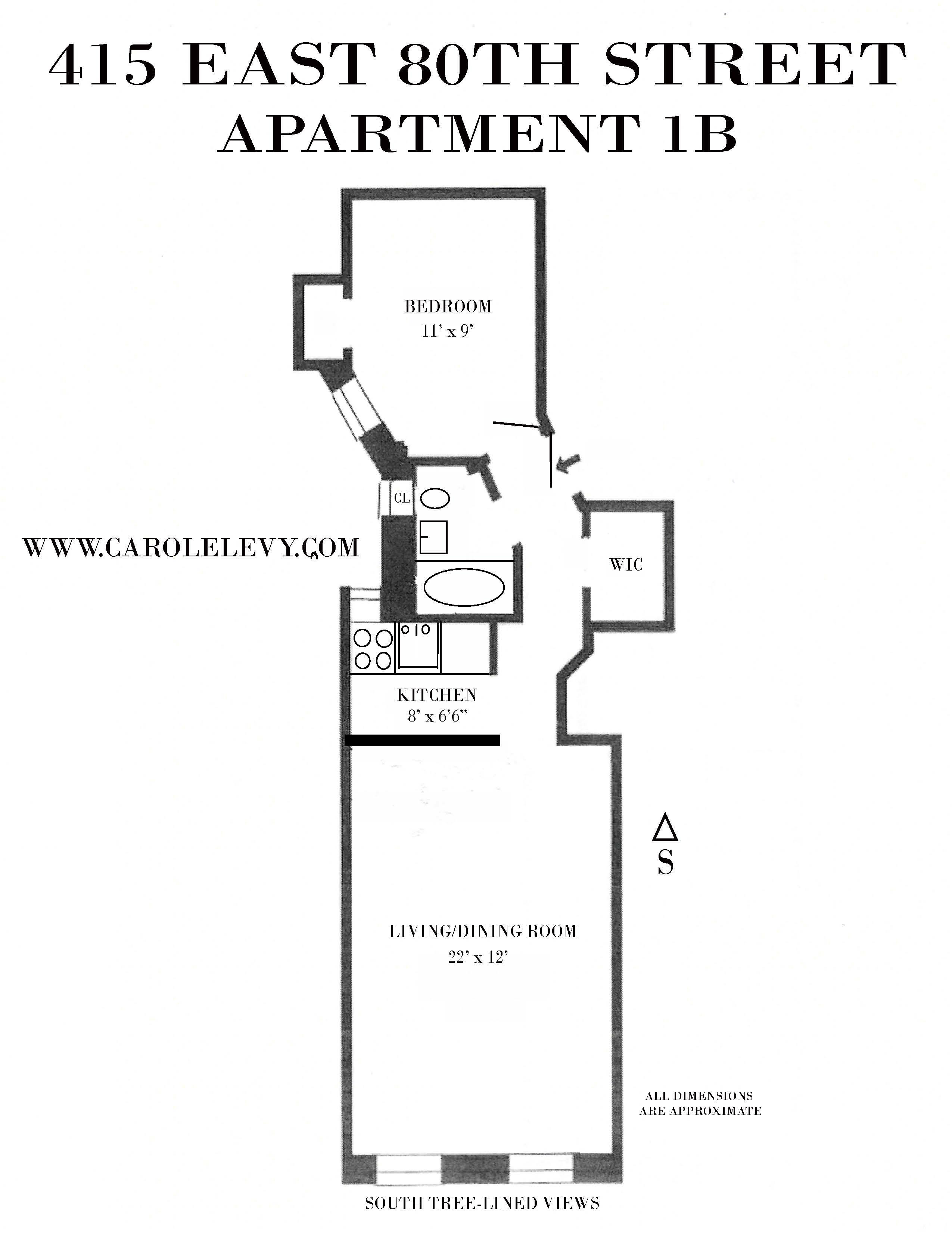 415 East 80th Street 1-B Upper East Side New York NY 10075