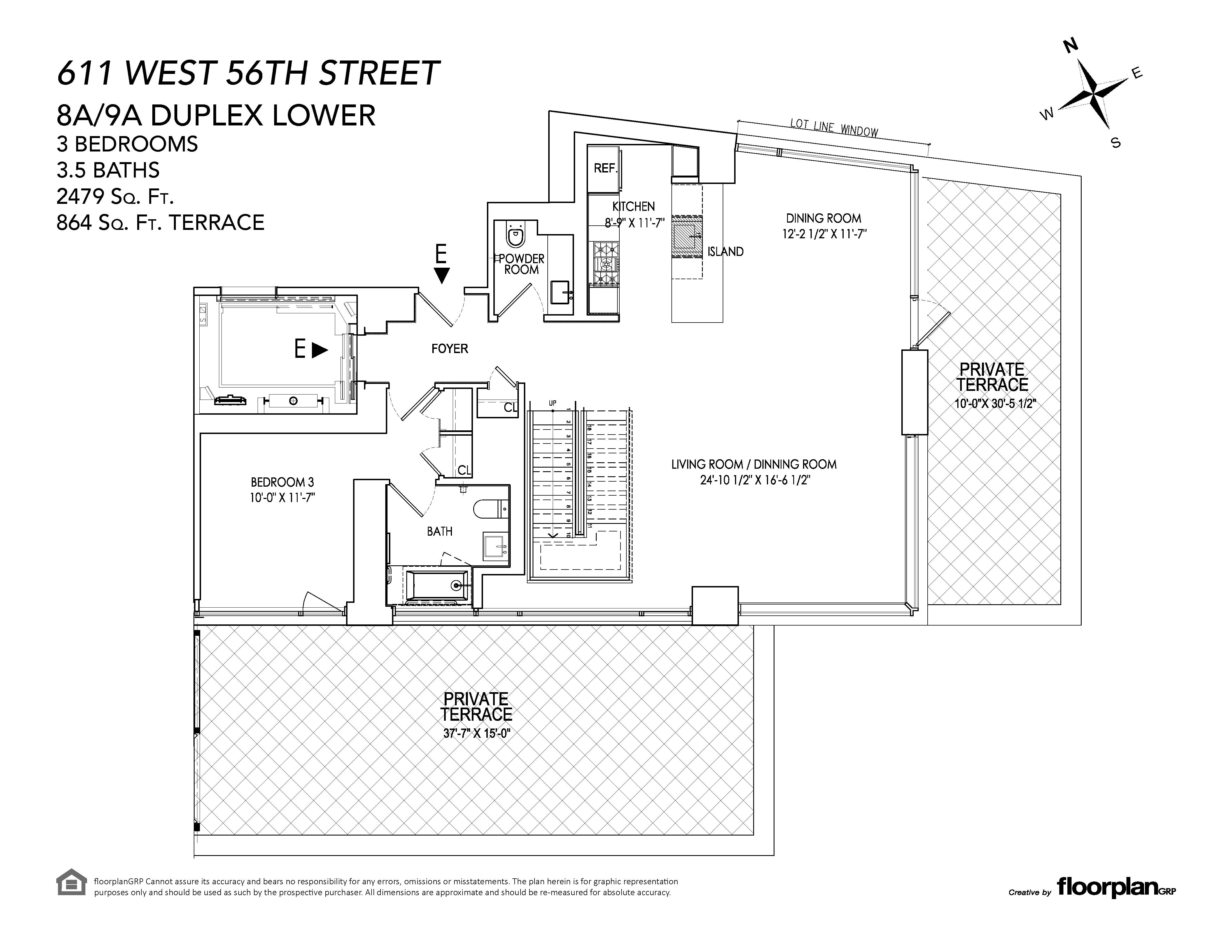 611 West 56th Street Clinton New York NY 10019