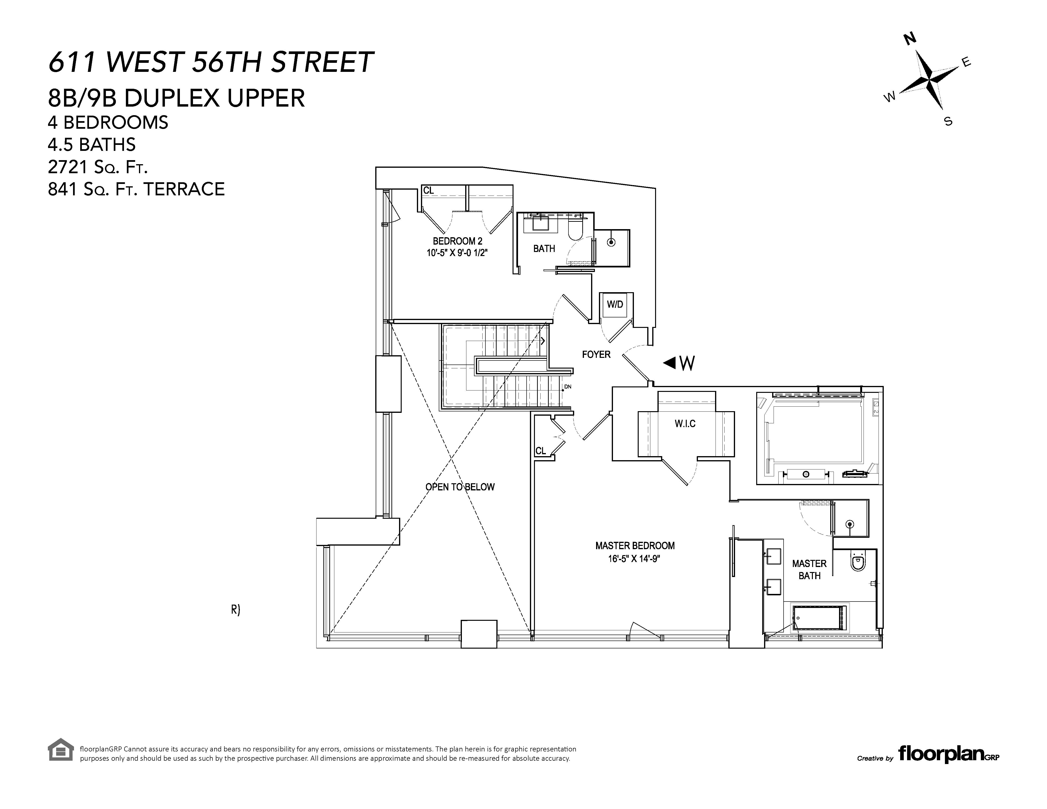 611 West 56th Street 8B/9B Clinton New York NY 10019