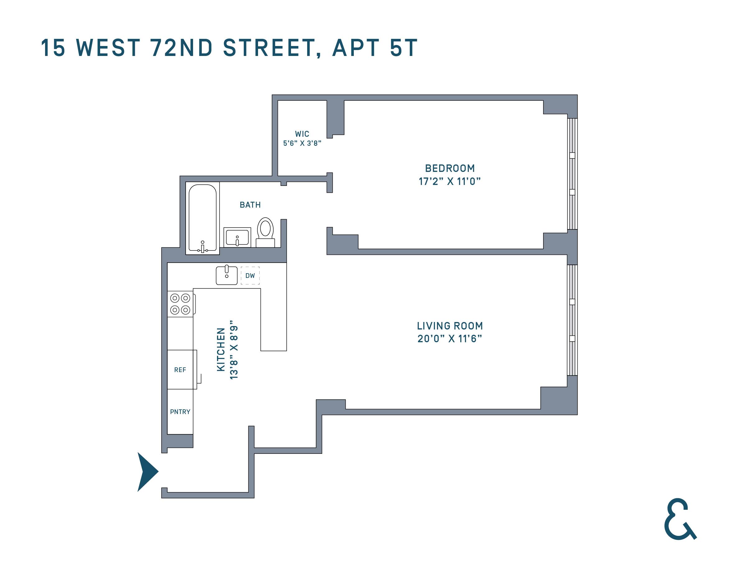 15 West 72nd Street 5-T Upper West Side New York NY 10023