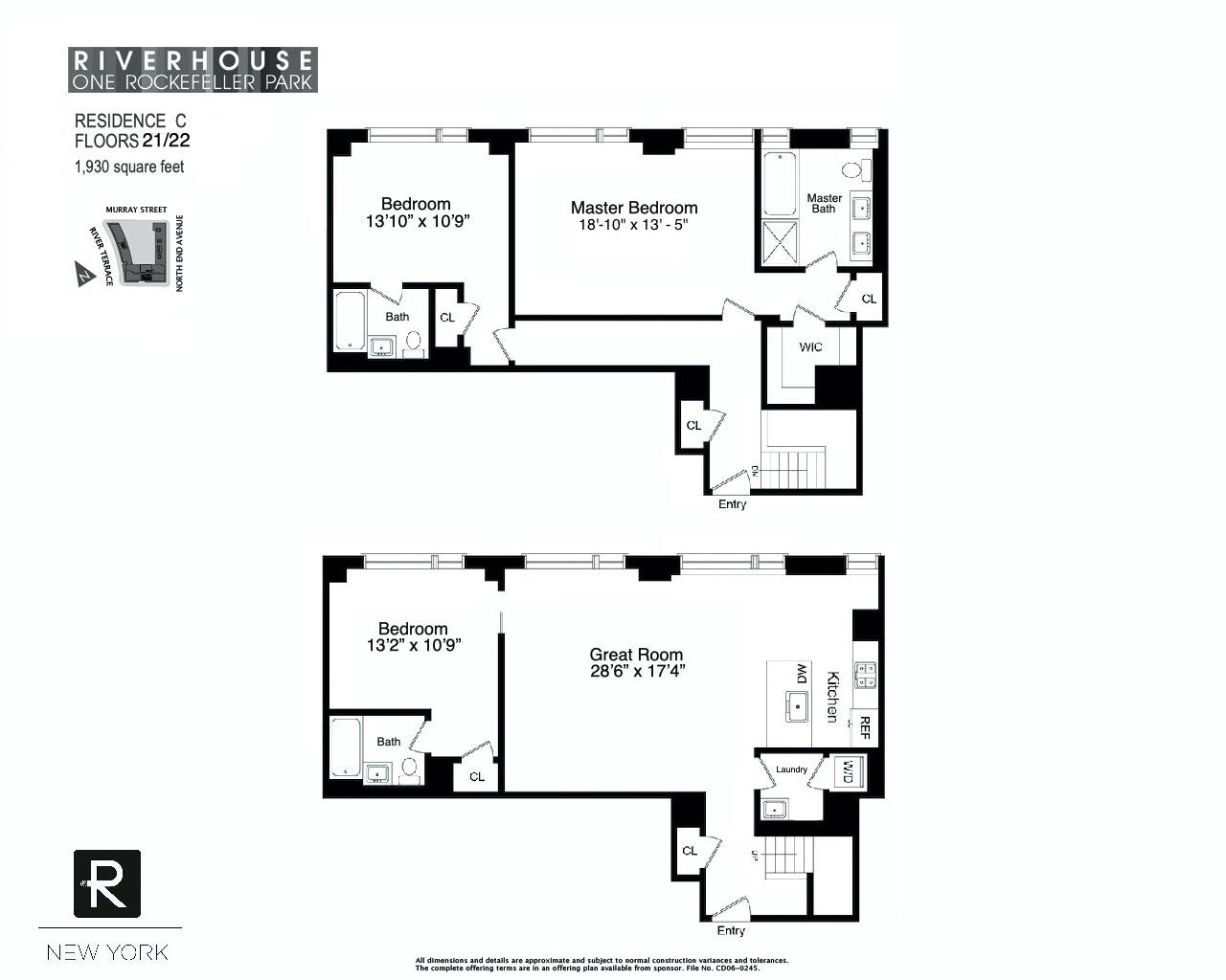 2 River Terrace Battery Park City New York NY 10282