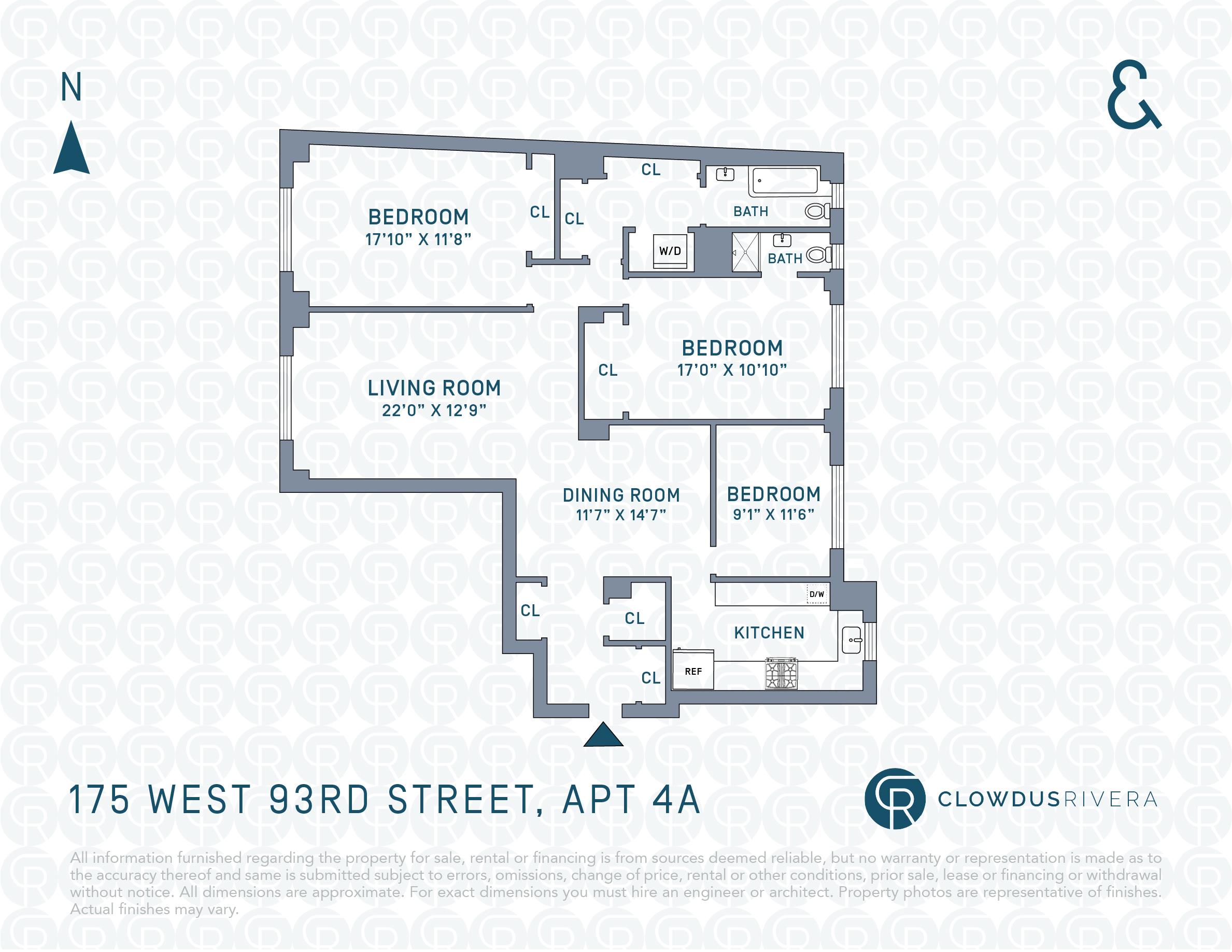 175 West 93rd Street 4A Upper West Side New York NY 10025