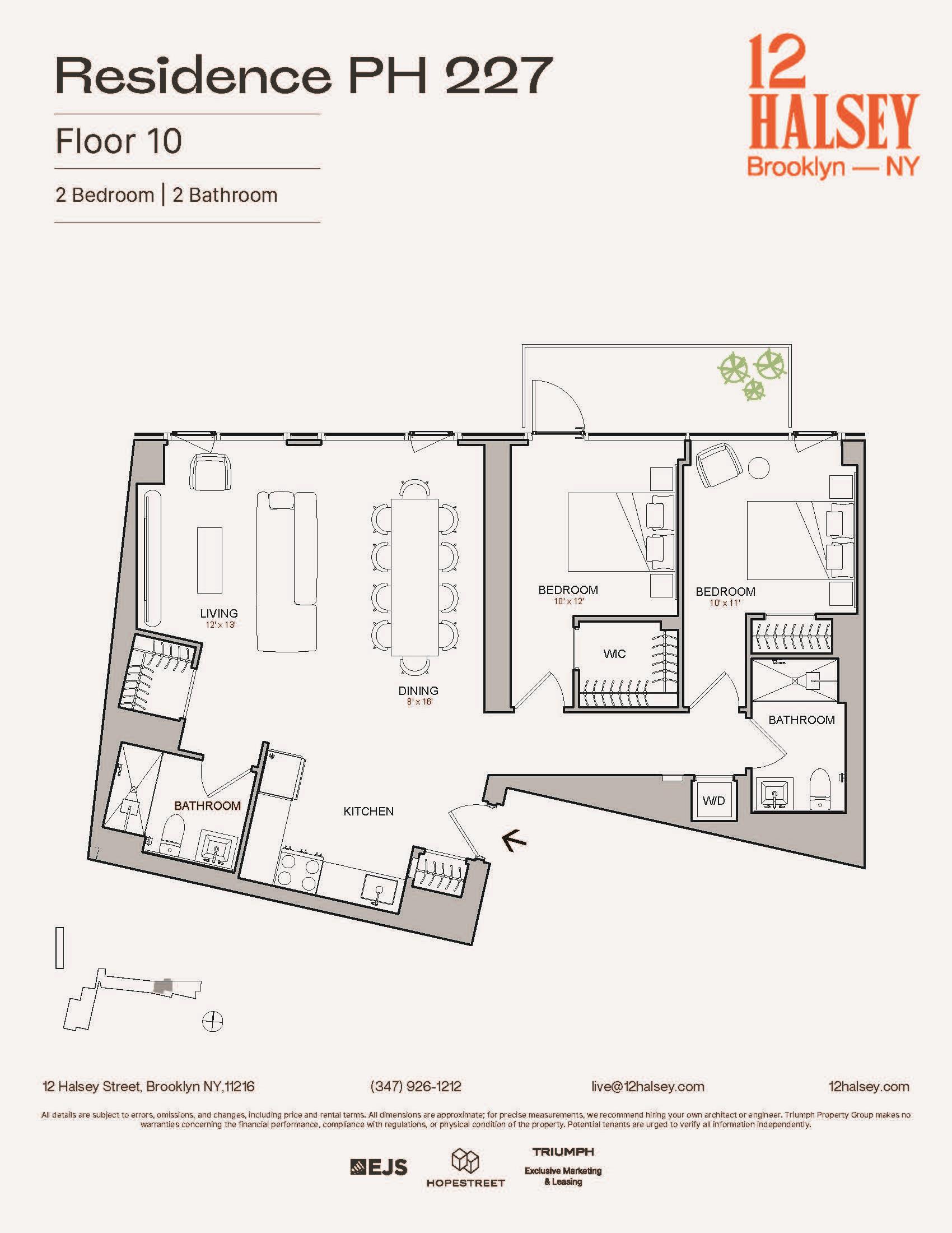 12 Halsey Street PH-227 Bedford Stuyvesant Brooklyn NY 11216