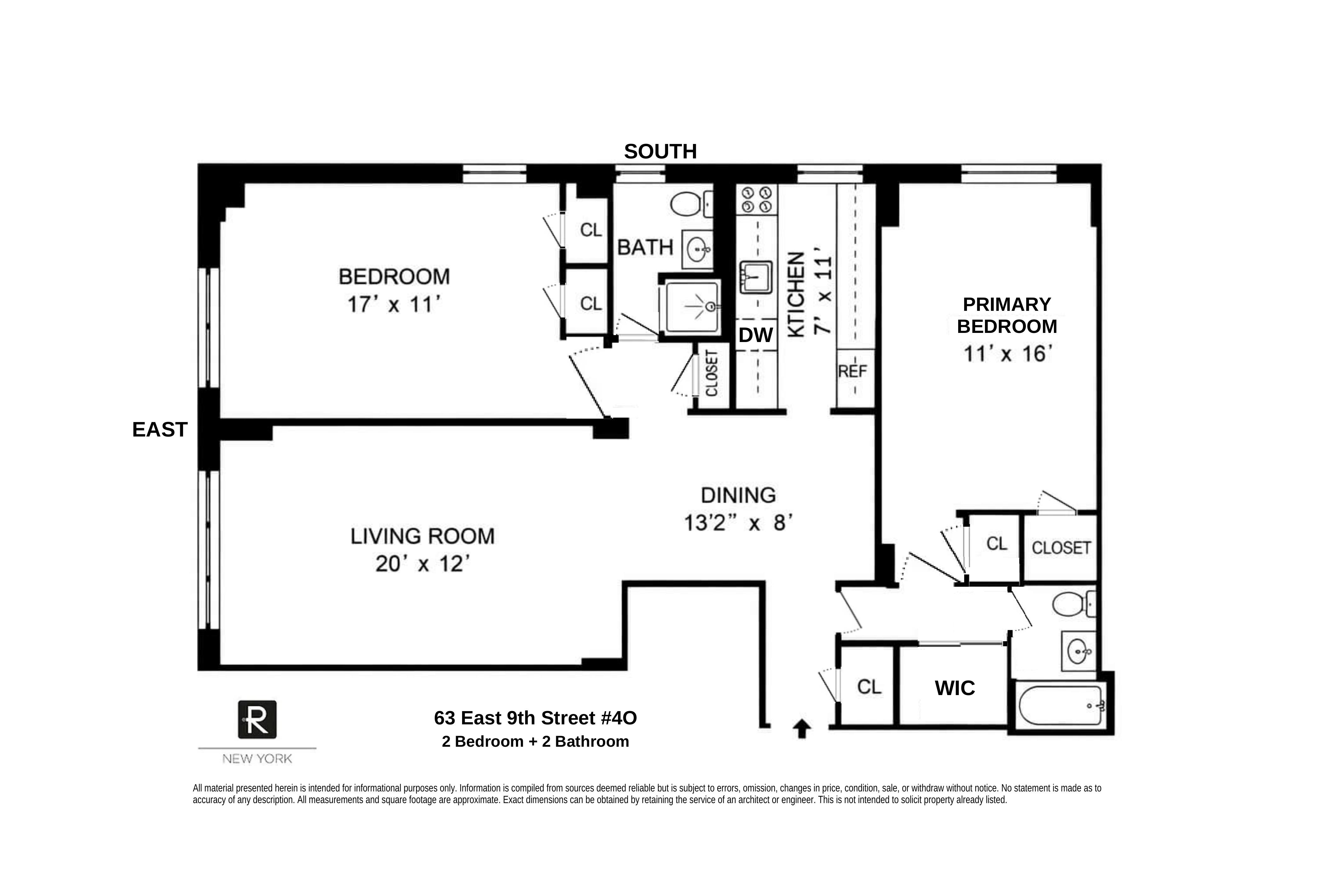 63 East 9th Street Greenwich Village New York NY 10003