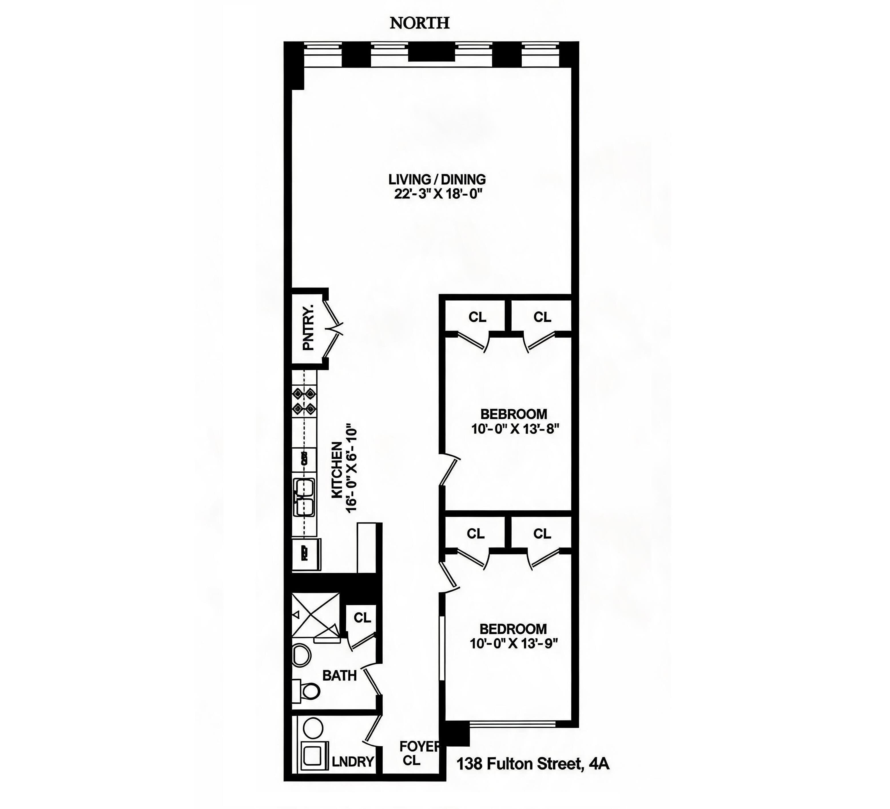 138 Fulton Street 4-A Seaport District New York NY 10038