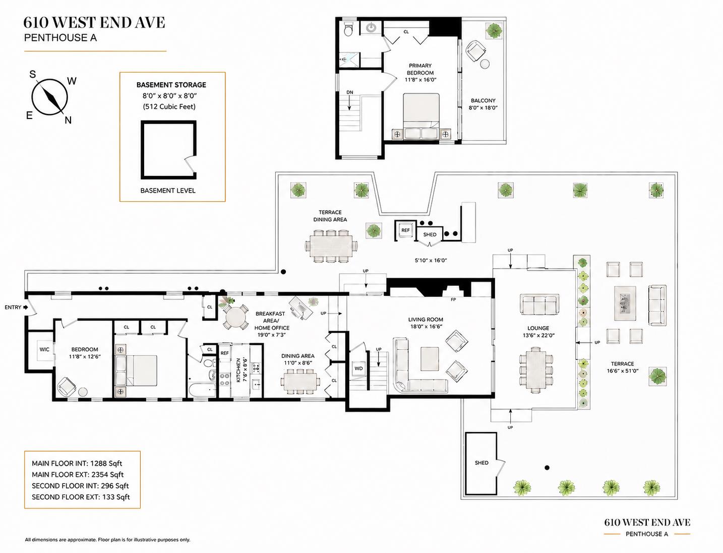 610 West End Avenue PH-A Upper West Side New York NY 10024