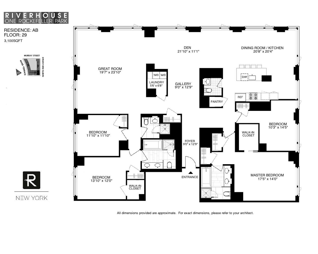 2 River Terrace 29-A Battery Park City New York NY 10282