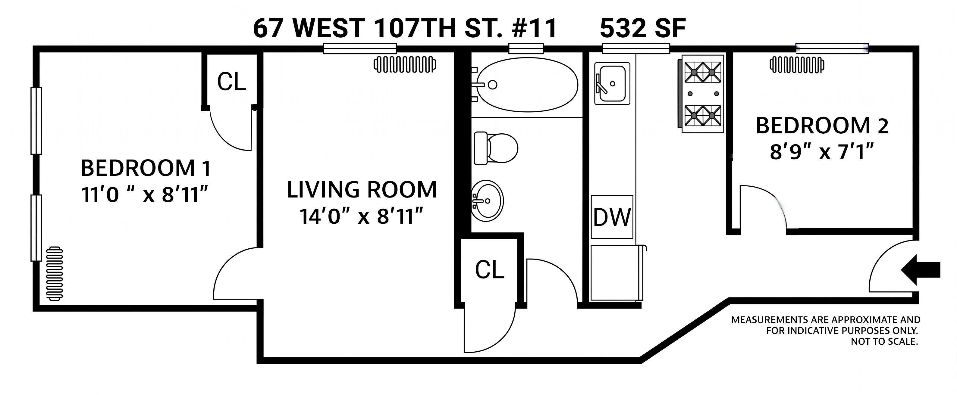 67 West 107th Street 11 Manhattan Valley New York NY 10025