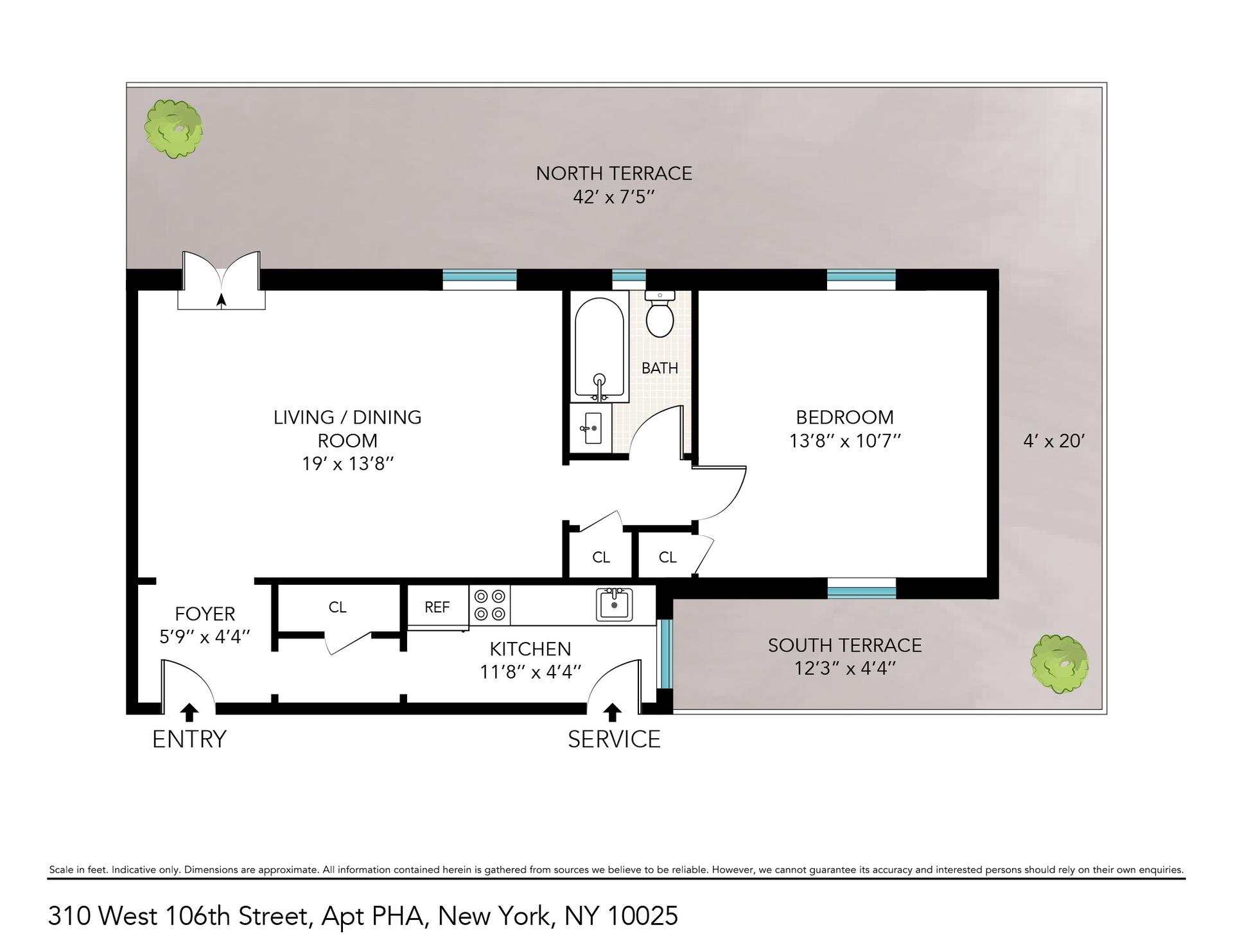 310 West 106th Street PH-17A Upper West Side New York NY 10025