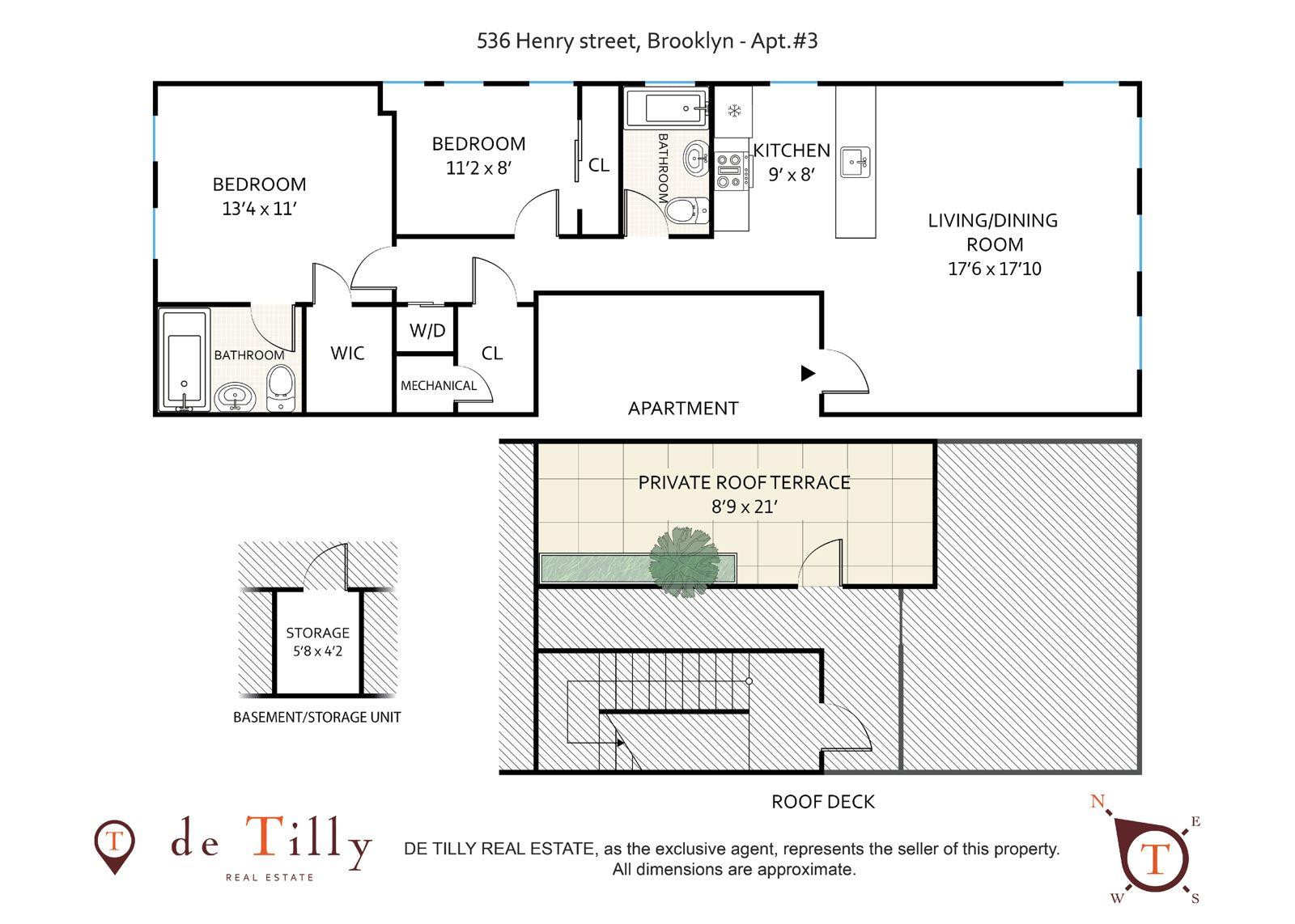 536 Henry Street 3 Carroll Gardens Brooklyn NY 11231