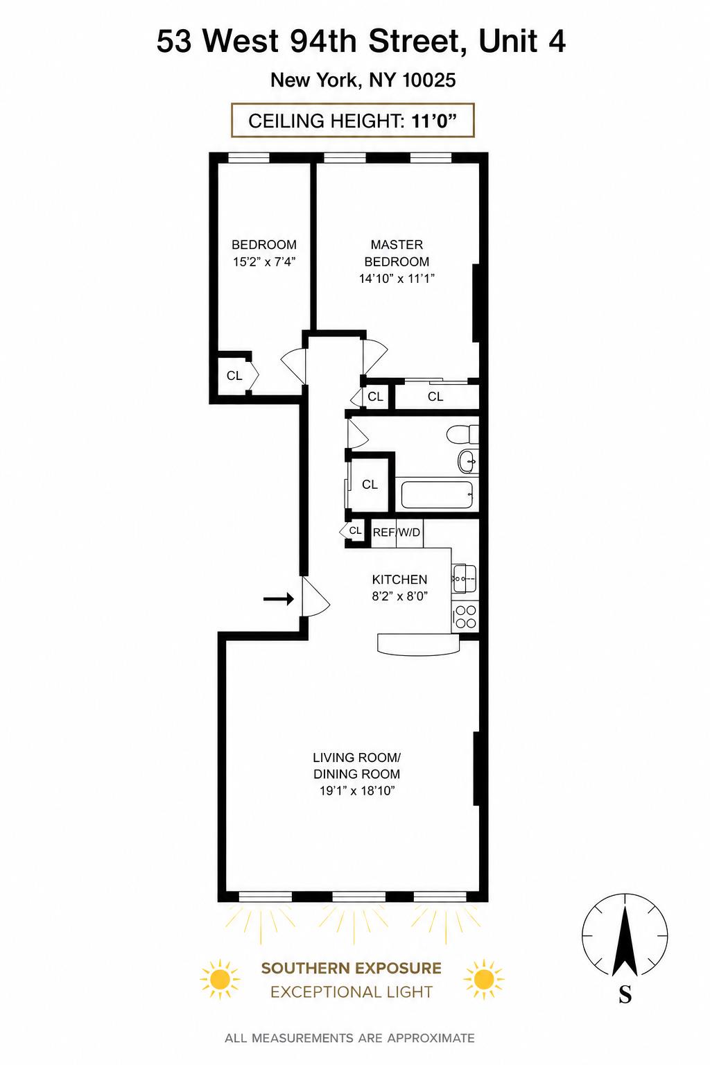 53 West 94th Street Upper West Side New York NY 10025