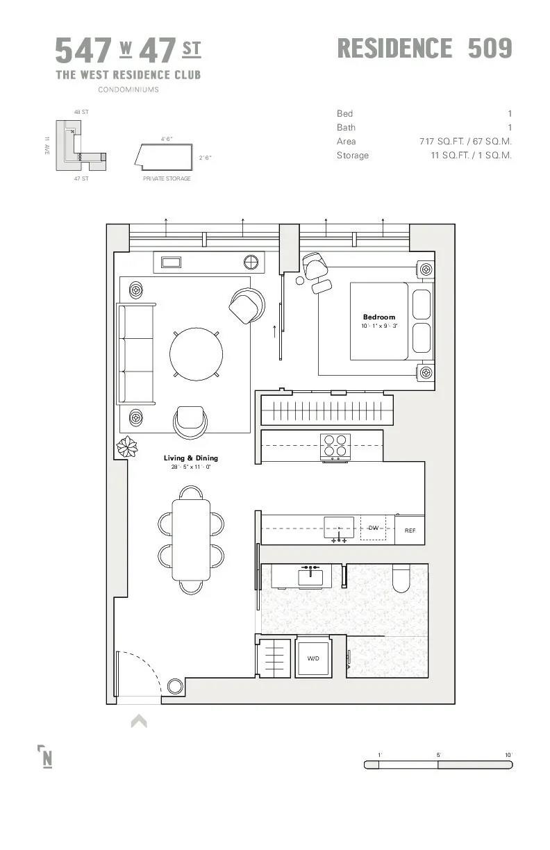 547 West 47th Street Clinton New York NY 10036