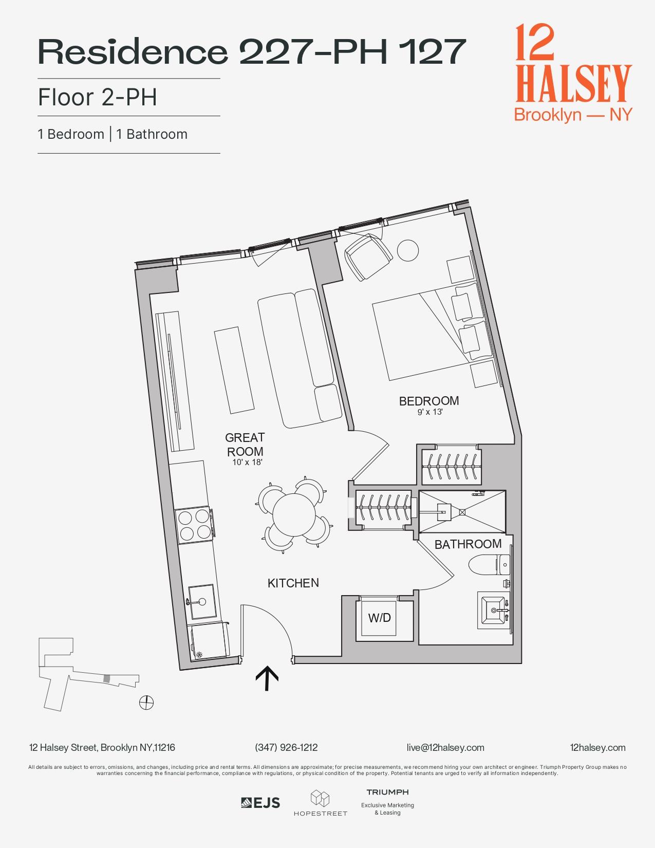 12 Halsey Street PH-127 Bedford Stuyvesant Brooklyn NY 11216