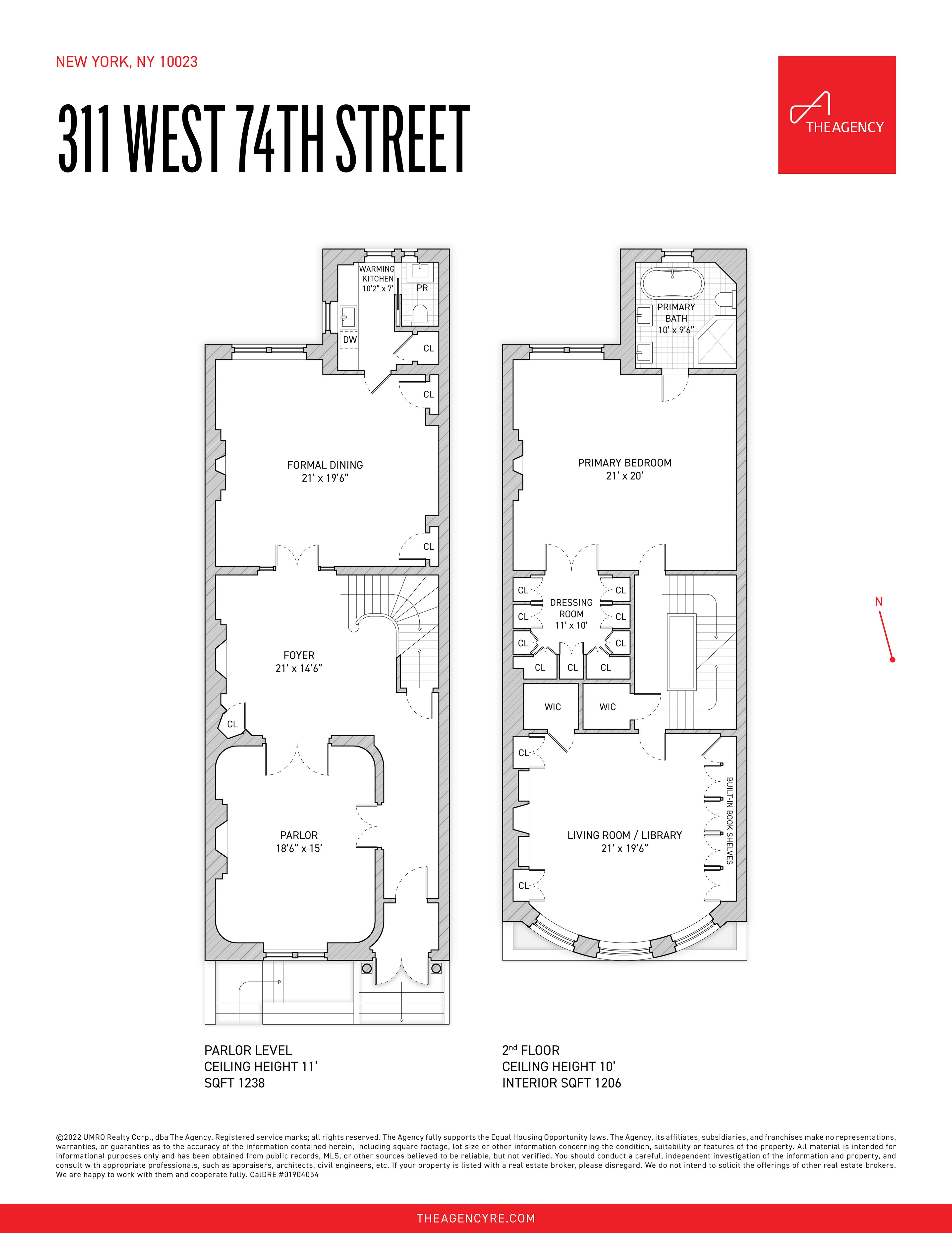 311 West 74th Street Upper West Side New York NY 10023
