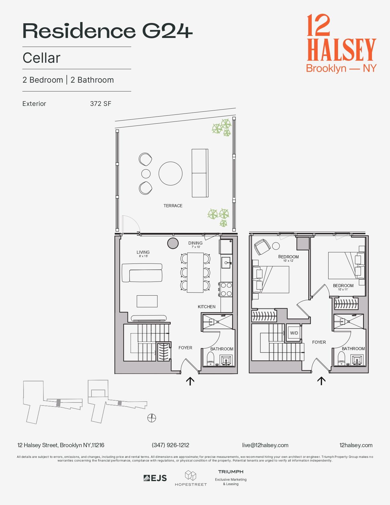 12 Halsey Street G-27 Bedford Stuyvesant Brooklyn NY 11216
