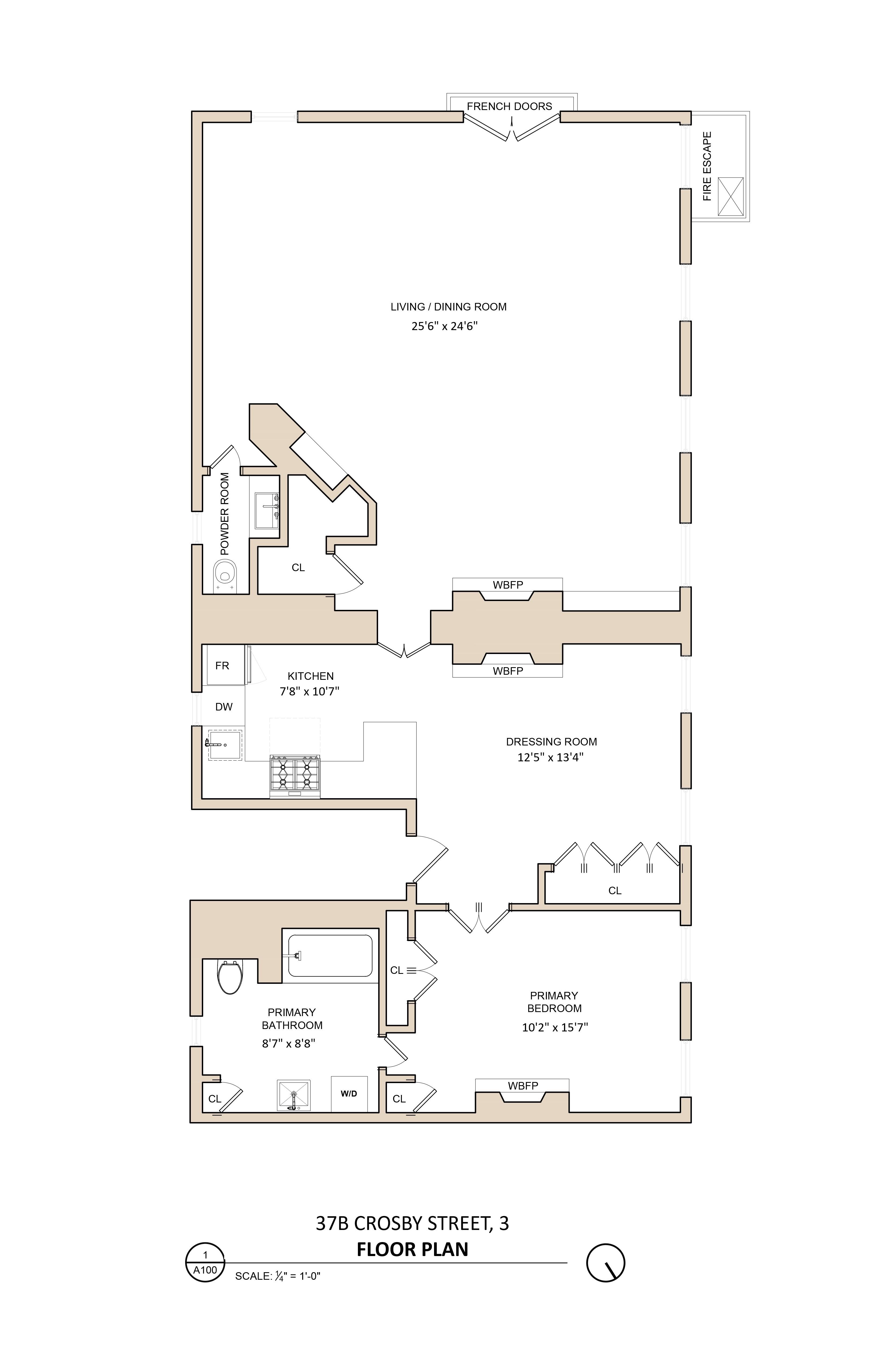 37B Crosby Street 3 Soho New York NY 10013