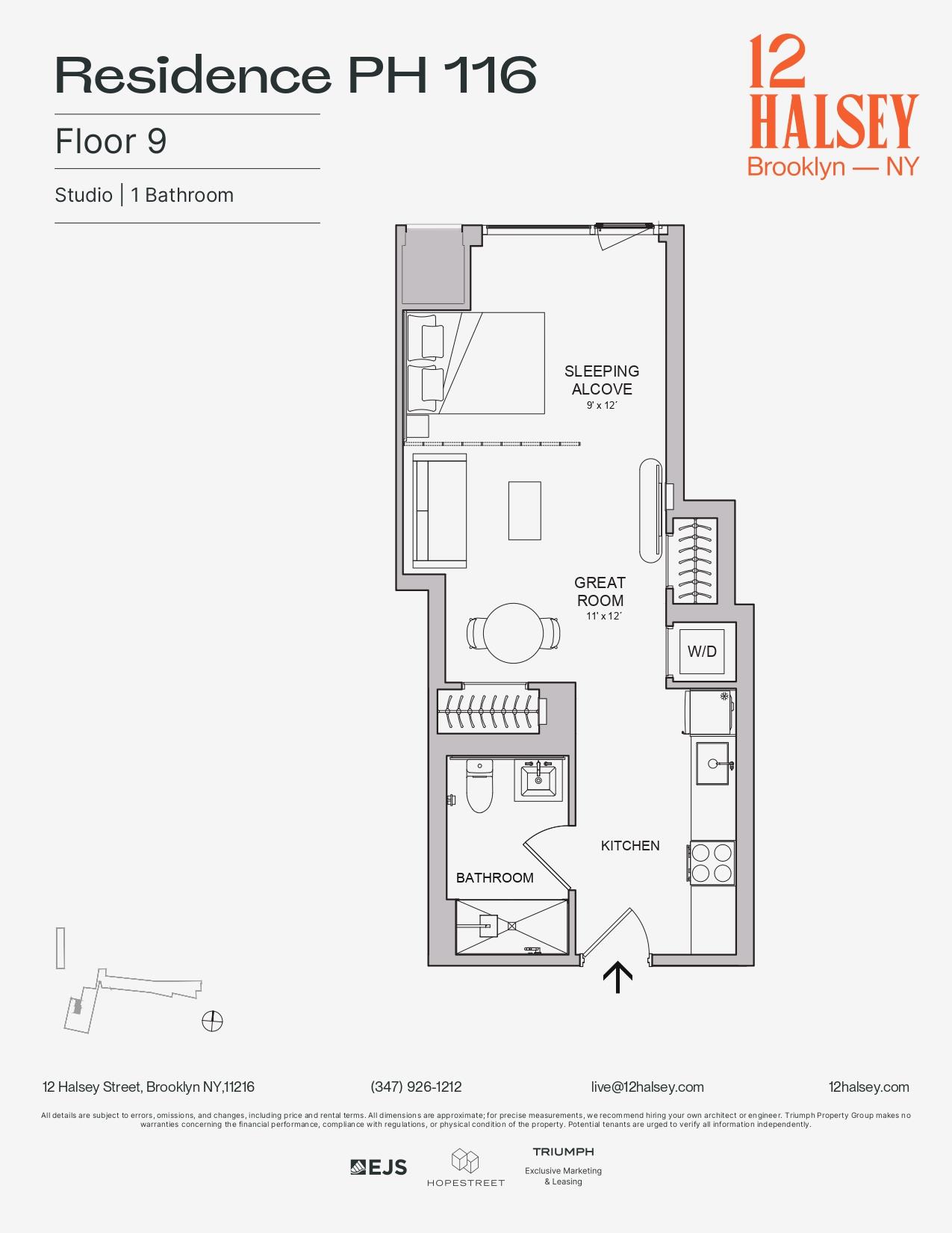 12 Halsey Street PH-116 Bedford Stuyvesant Brooklyn NY 11216