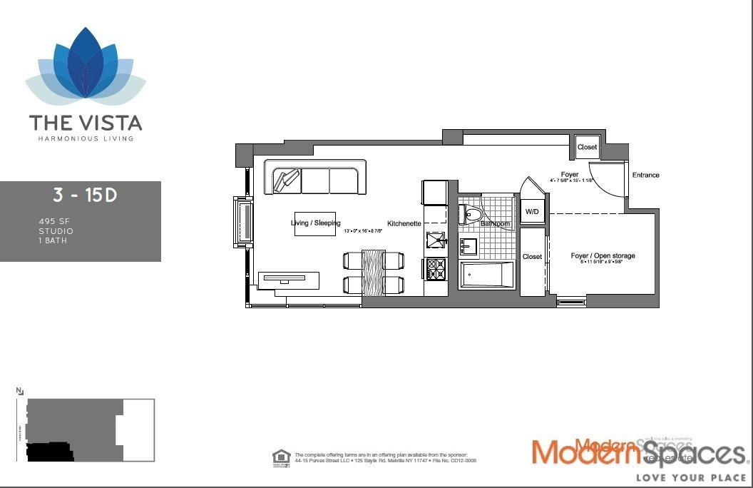44-15 Purves Street 14-D Long Island City Queens NY 11101