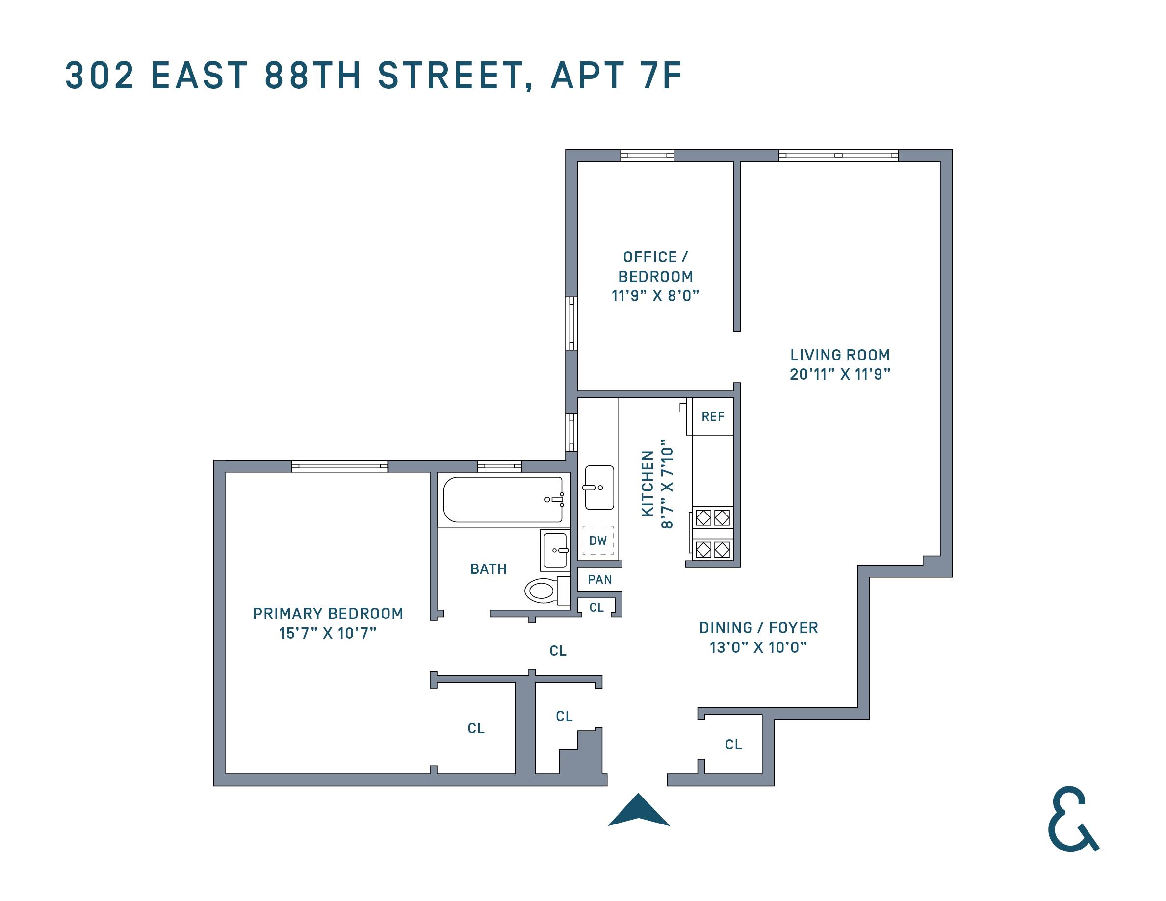 302 East 88th Street 7-F Upper East Side New York NY 10128