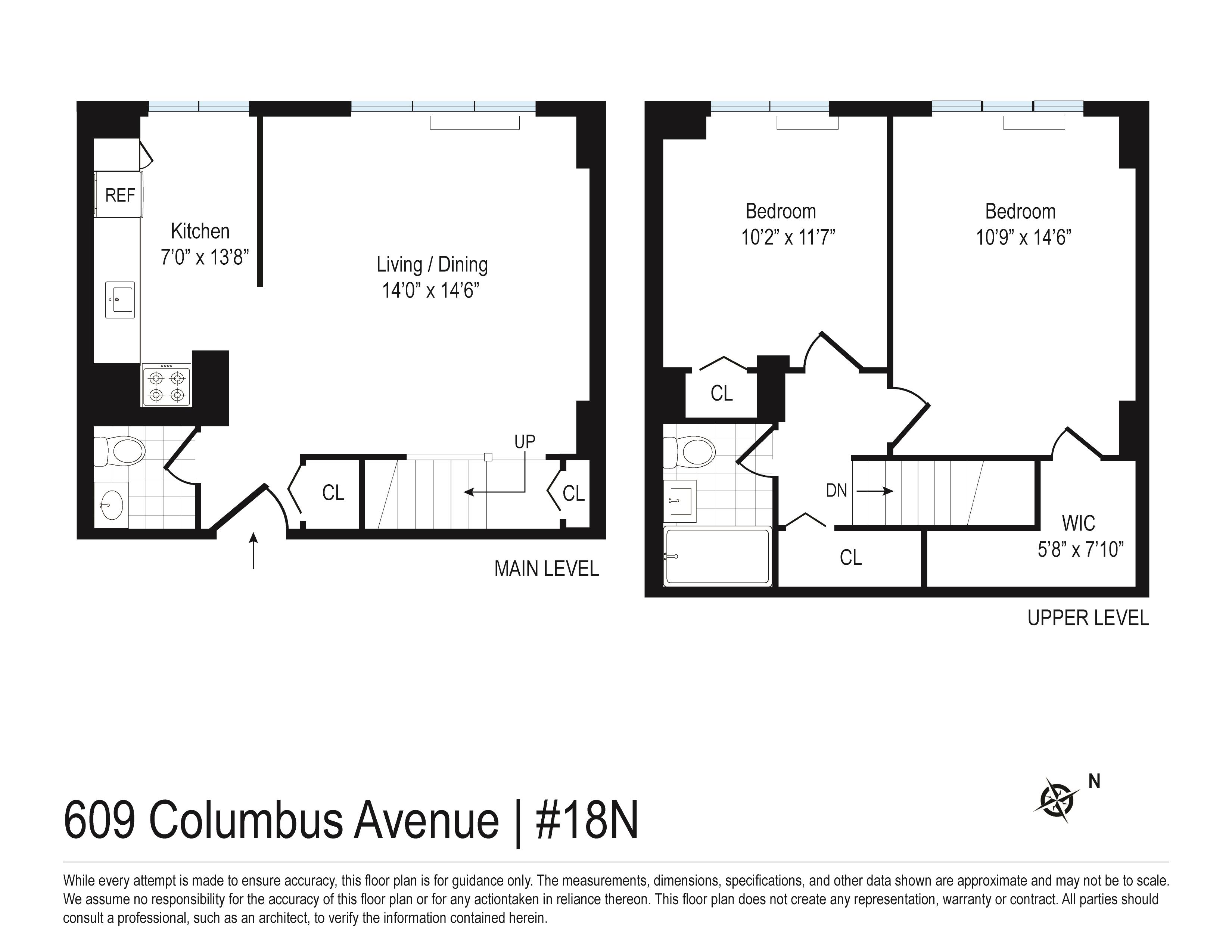 609 Columbus Avenue PH-18N Upper West Side New York NY 10024