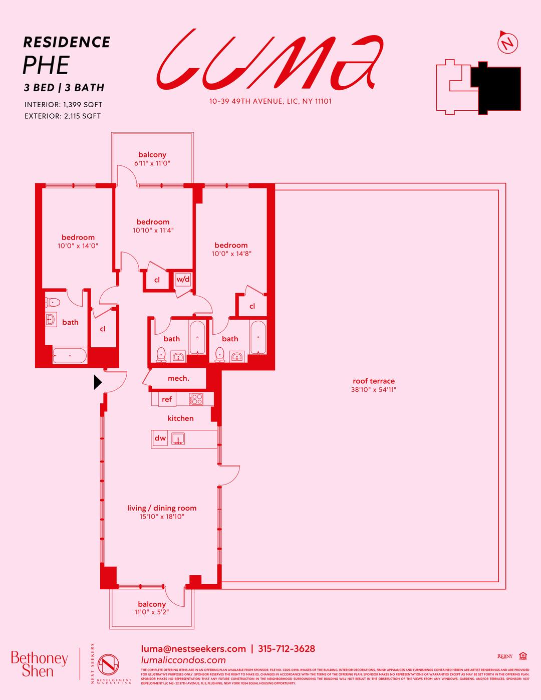 10-39 49th Avenue PH-E Long Island City Queens NY 11101