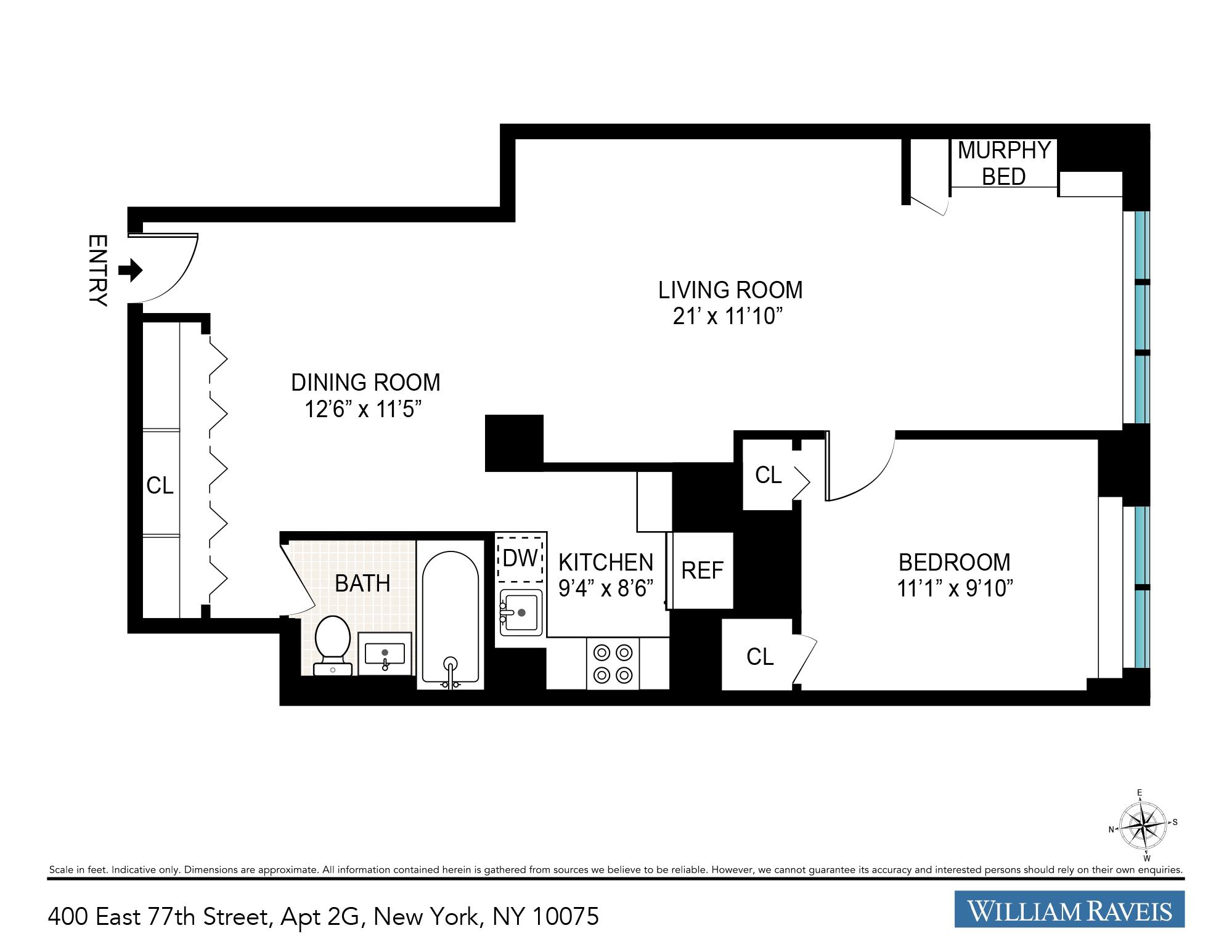 400 East 77th Street 2-G Upper East Side New York NY 10075
