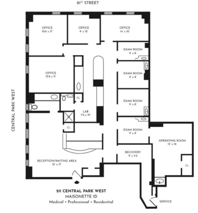 211 Central Park West Upper West Side New York NY 10024