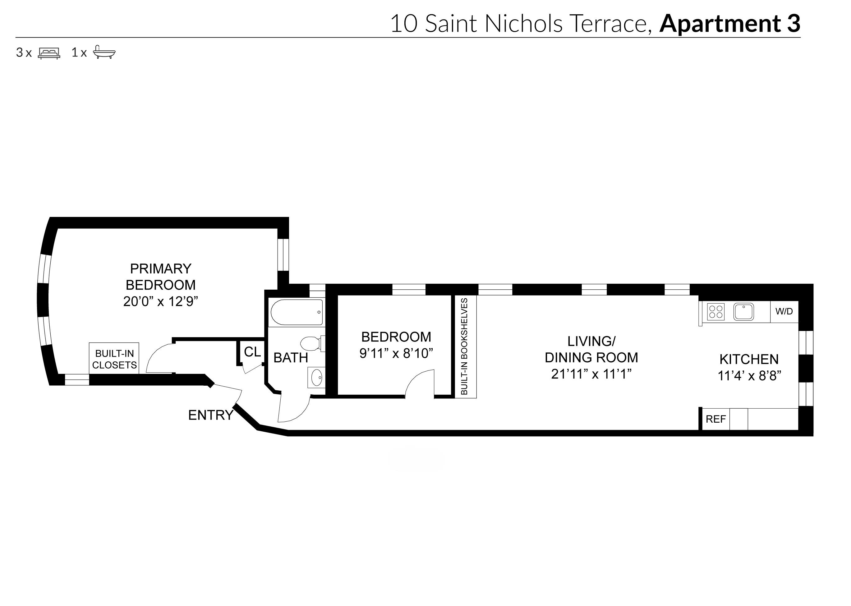 10 Saint Nicholas Terrace 3 West Harlem New York NY 10027