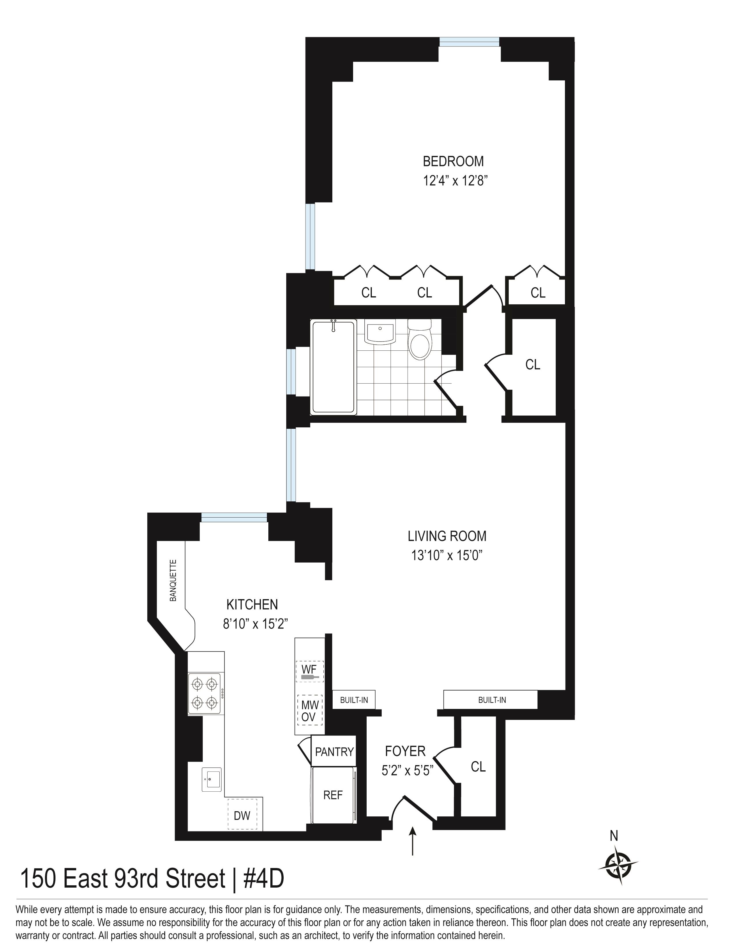 150 East 93rd Street 4-D Carnegie Hill New York NY 10128