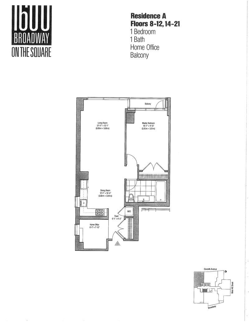 1600 Broadway 20A Midtown West New York NY 10019
