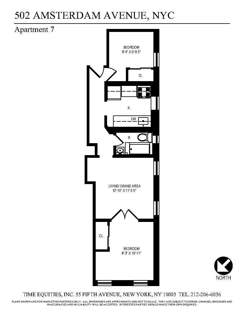 502 Amsterdam Avenue 7 Upper West Side New York NY 10024