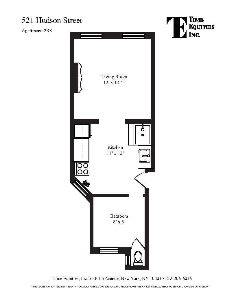 521 Hudson Street 2-RS W. Greenwich Village New York NY 10014