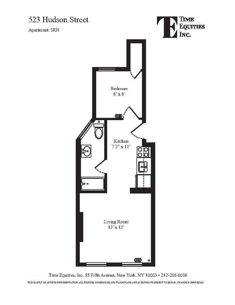 523 Hudson Street 5-RN W. Greenwich Village New York NY 10014