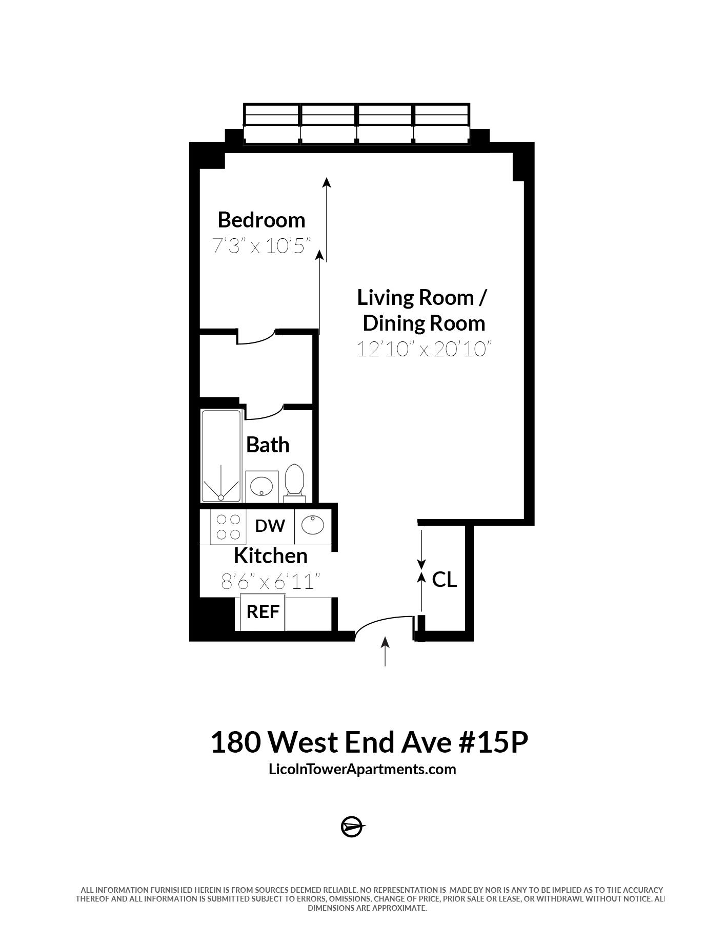 180 West End Avenue 15P Lincoln Square New York NY 10023