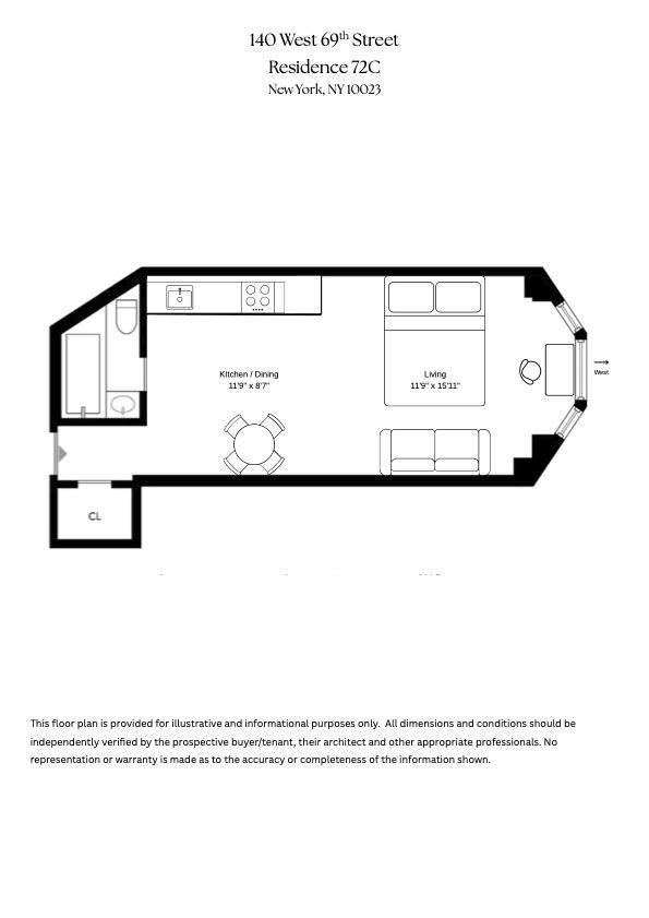 140 West 69th Street Lincoln Square New York NY 10023