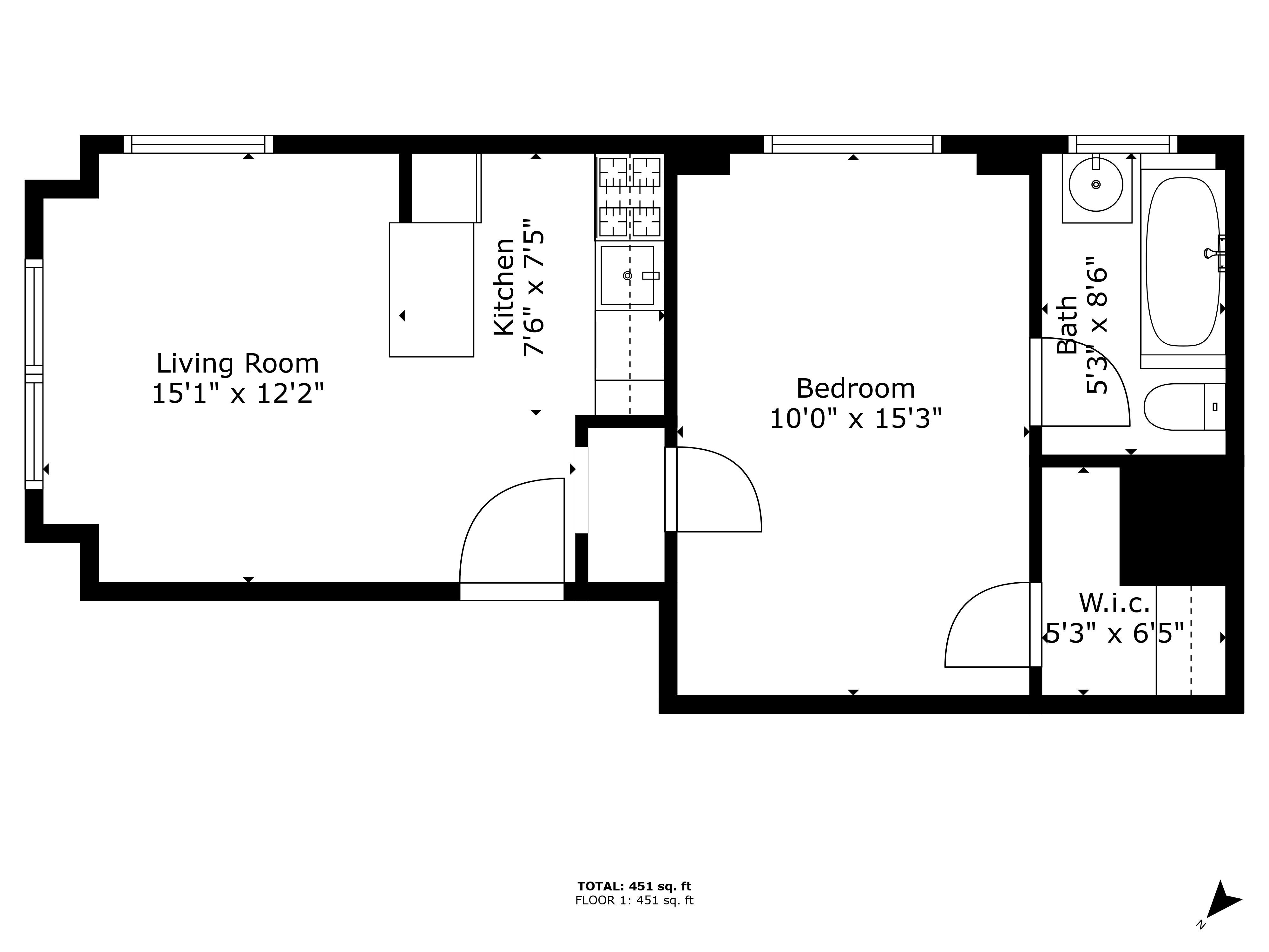 347 West 55th Street, #8H