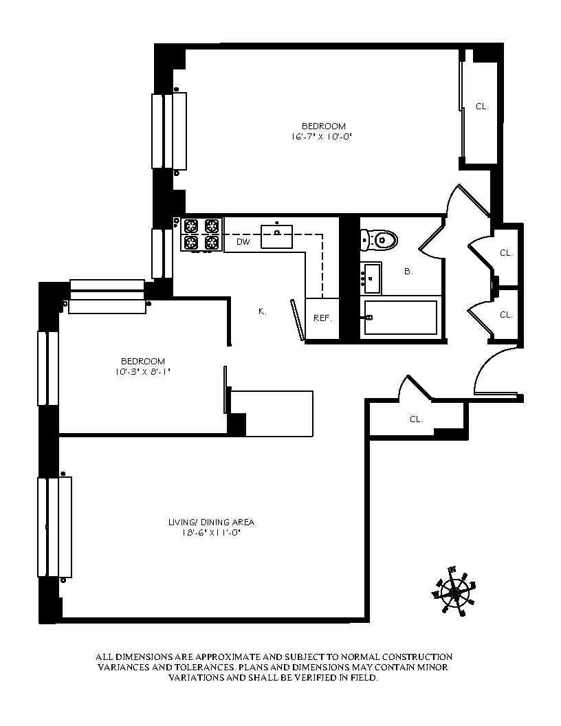 201 Clinton Avenue 7A Clinton Hill Brooklyn NY 11205