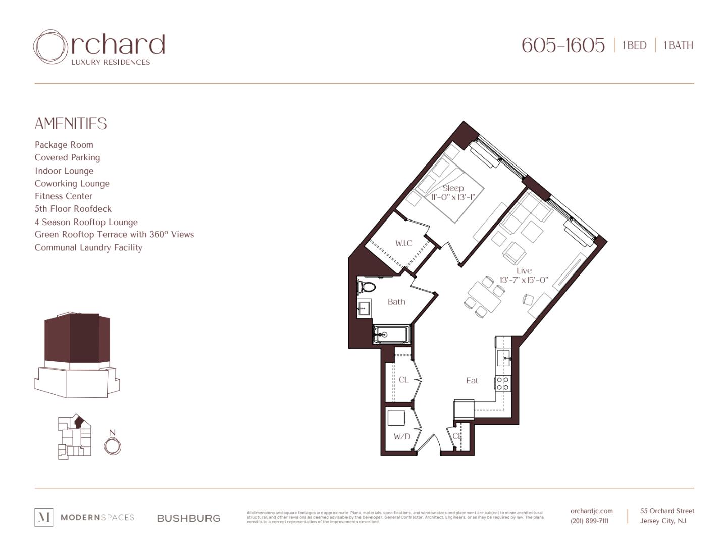 55 Orchard Street 9005 Jersey City Jersey City NJ 07306