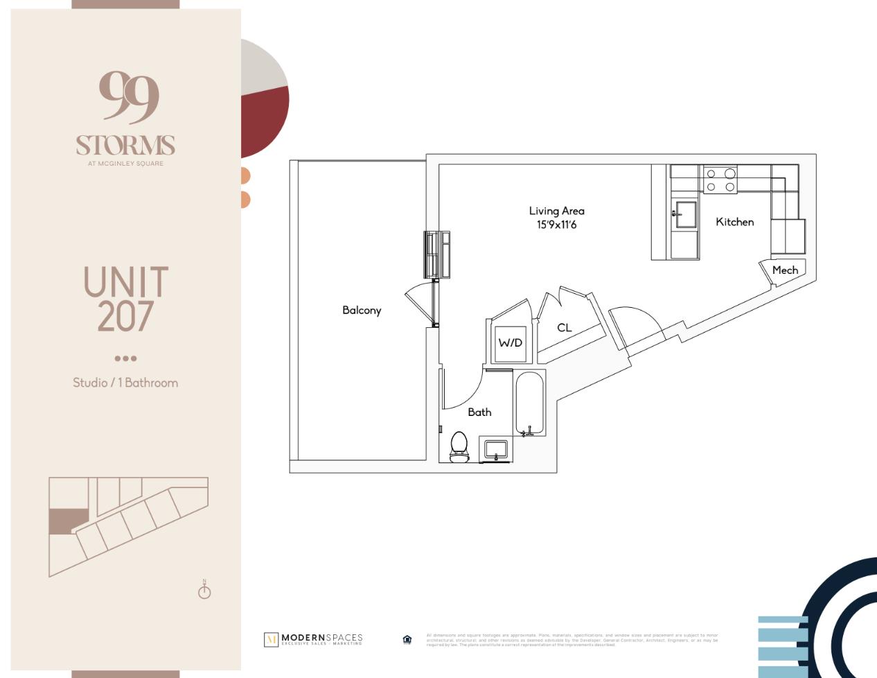 99 Storms Avenue 9207 Jersey City Jersey City NJ 07306